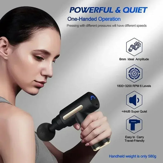 Portable Fascia Deep Tissue Massage Gun